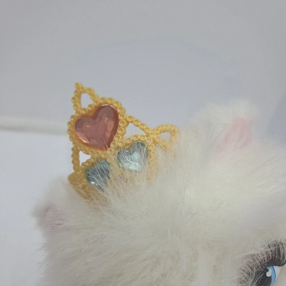 2004 Mattel Barbie Princess & the Pauper Interactive Serafina‎ White Cat Plush
